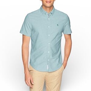 Original Penguin Heritage Slim Fit Button Down Shirt